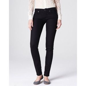 Lucky Brand Black Sofia Skinny Jeans